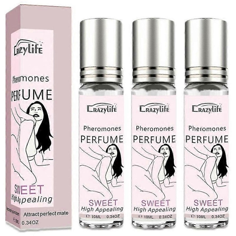 1-3Pcs Pheromone perfume for women, Collagen Boost Anti-aging Daily Serum roll-on pheromone infused essential oil perfume cologne for women to attract