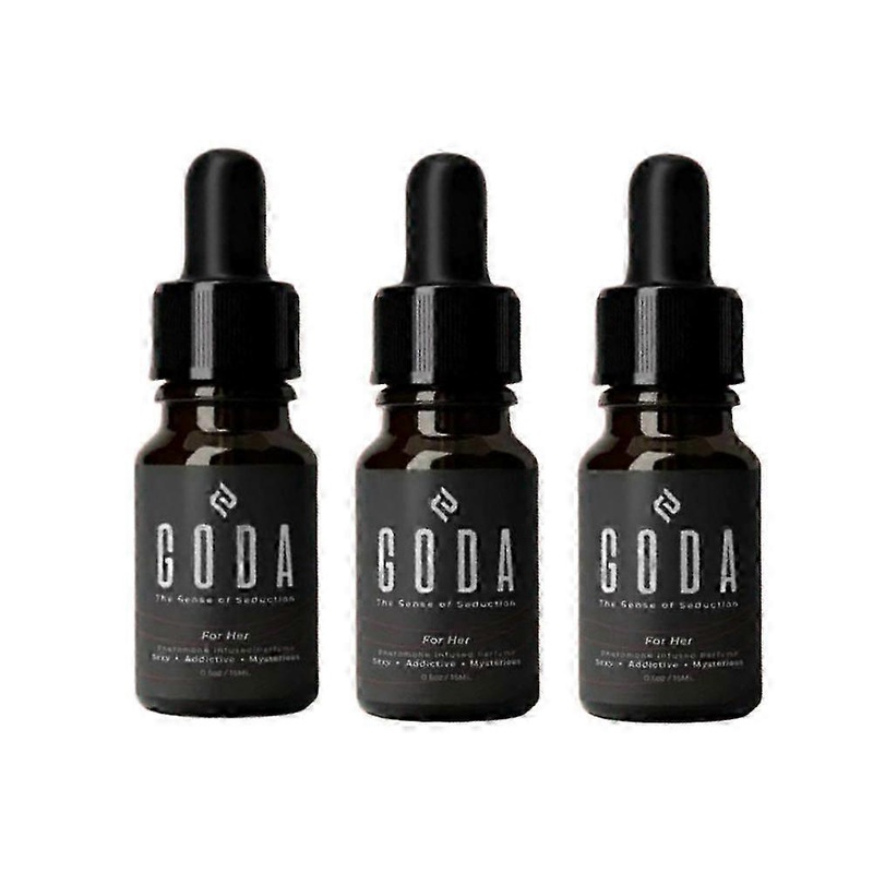 1-3X  GODA For Her Pheromone Perfume for Women -15ml/0.50 fl. oz – Long-Lasting Women Fragrances with Jasmine and Rose – Floral Perfume Oil with Sweet