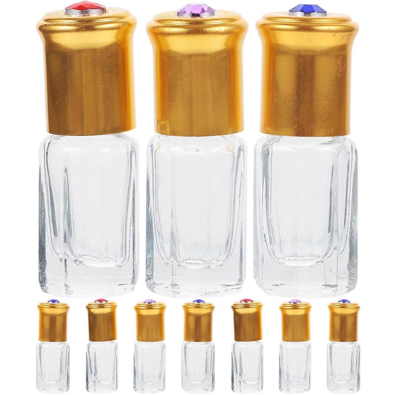 10 Pcs Portable Bottles for Travel in Random Color