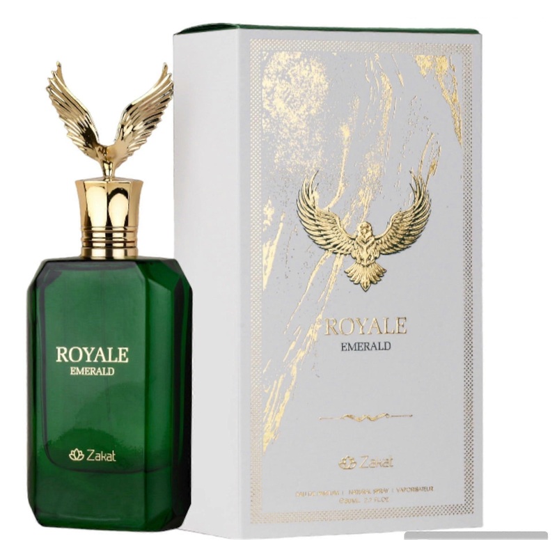 Zakat Royale Emerald Eau De Parfum Spray 2.7 Fl Oz (80 Ml)