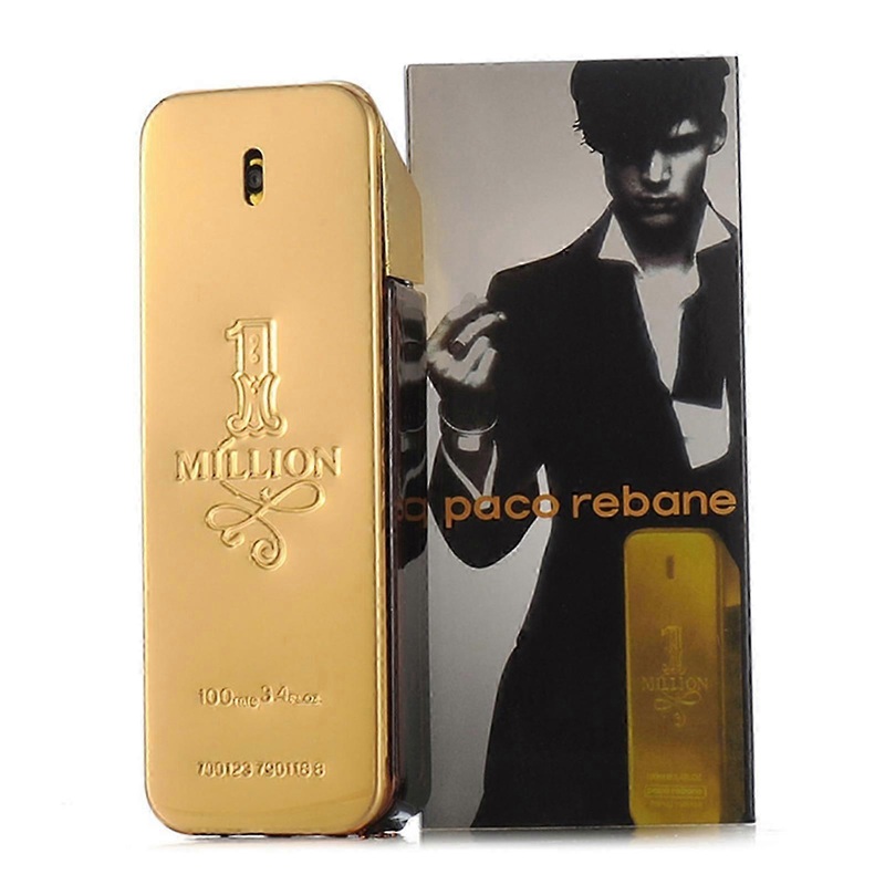 “One Million Gold Men’s Eau de Parfum 100ml Long-Lasting Woody Cologne Gift for Men”