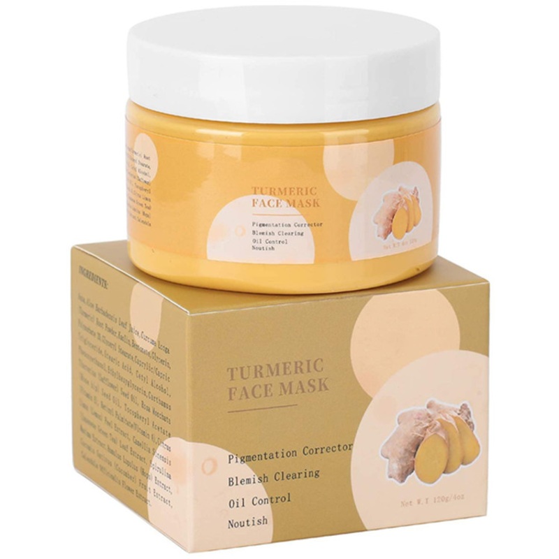 Mud Mask Turmeric Moisturizing & Brightening Skin Facial Mask