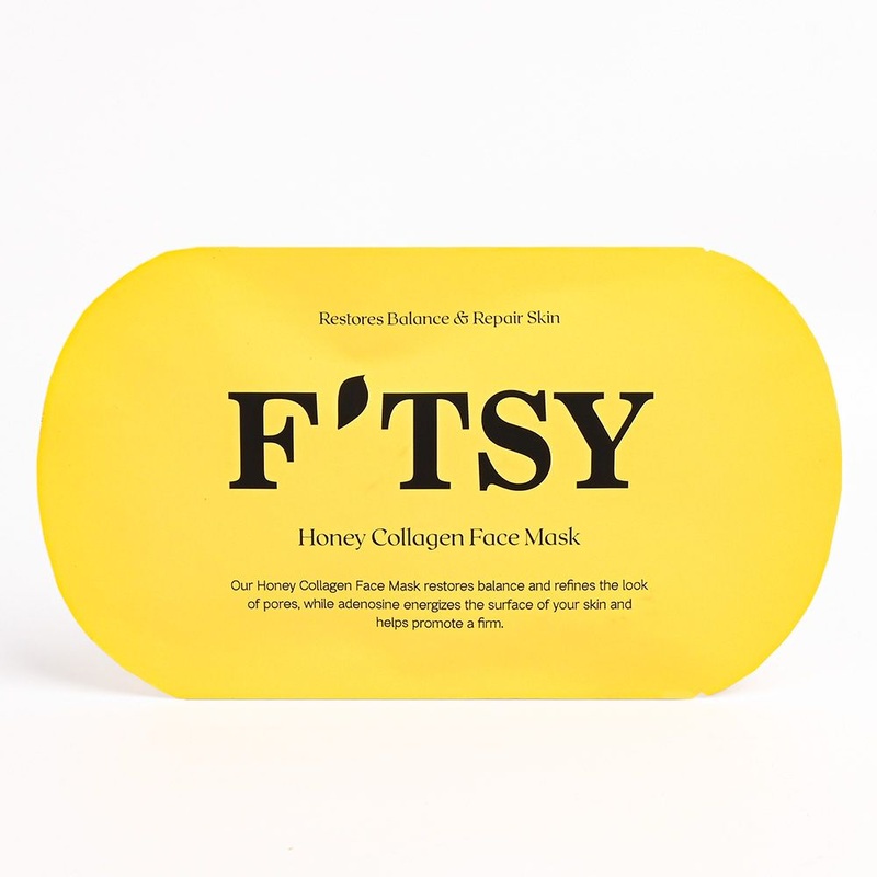 OEM Natural Honey Collagen Sheet Mask Repairing Antioxidant Moisturizing Facial Mask