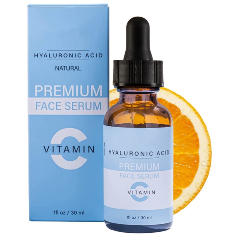 Premium Anti Aging & Anti Wrinkle Natural Vitamin C Serum Hyaluronic Acid Serum