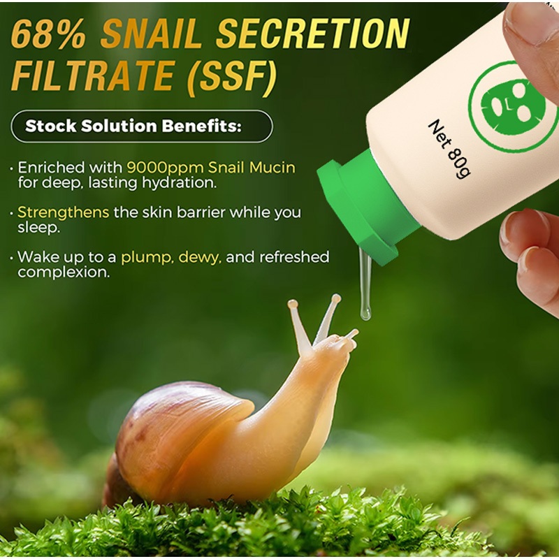 Private Label Natural Snail Collagen Black Peel off Blackhead Remover Mask for Face Deep Pore Cleaner