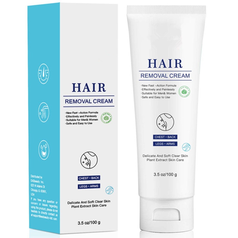 Skin Friendly Painless Flawless Depilatory Cream for Sensitive Skin
