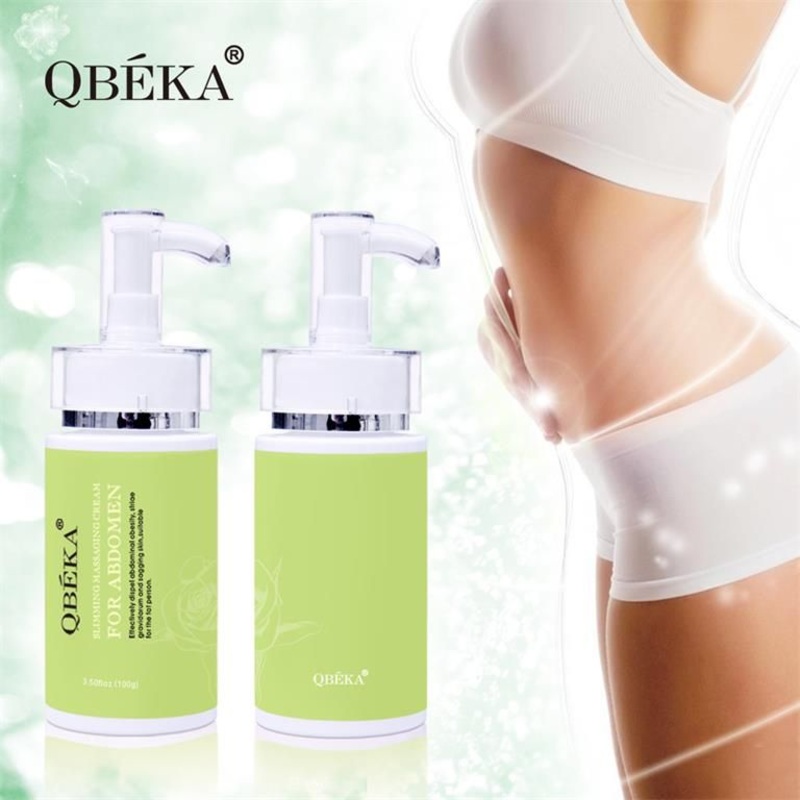 Slimming Product Quick Effect QBEKA Slimming Massaging Cream for Abdomen