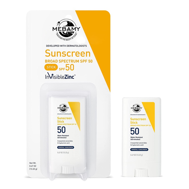 Sun Stick SPF 50 0.4 Oz Mineral Sunscreen for Kids & Adults