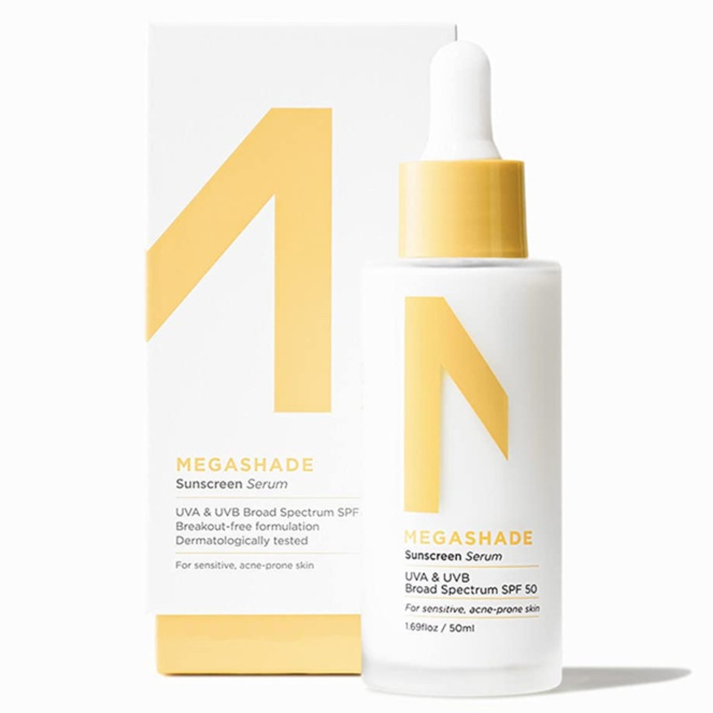 Advanced Custom SPF 50 Facial Sunscreen Serum for Sensitive Skin