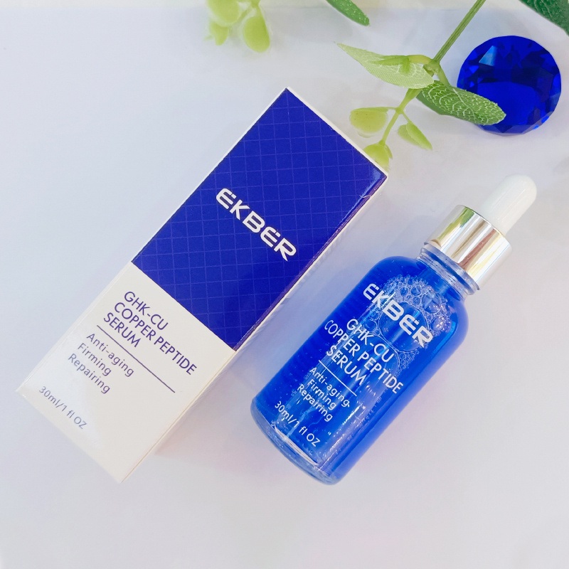 Wholesale Blue Copper Peptide Skincare Serum for Algae Peeling Micro Needling Treatment