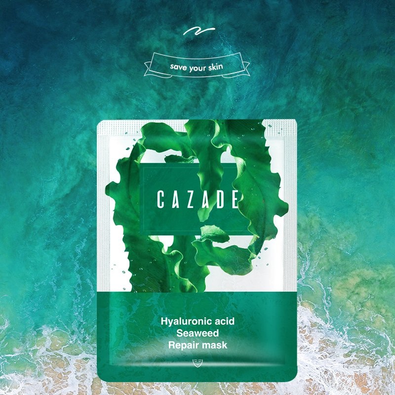 100% Natural Ingredients Cosmetic Soothing & Calming Formula Face Sheet Mask Nourish & Restore Reduces Fine Lines Wrinkles Facial Mask