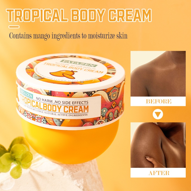 Wholesale Mango Body Butter Cream Double Moisturizing Shrink Pores Nourishing Smooth Skin