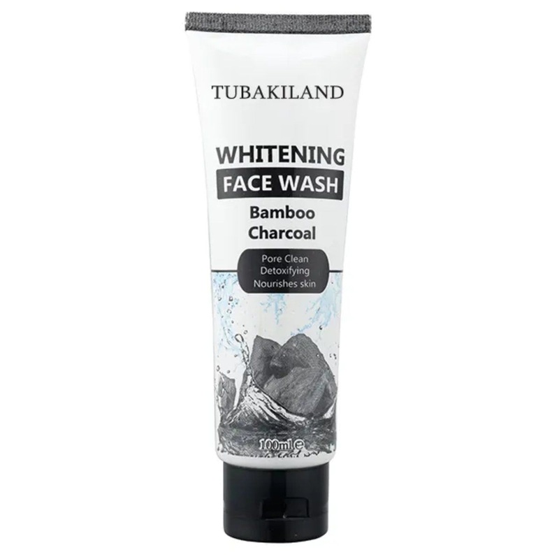 100ml Pore Clean Detoxifying Nourishes Skin Bamboo Charcoal Whitening Face Wash Facial Skin Cleanser