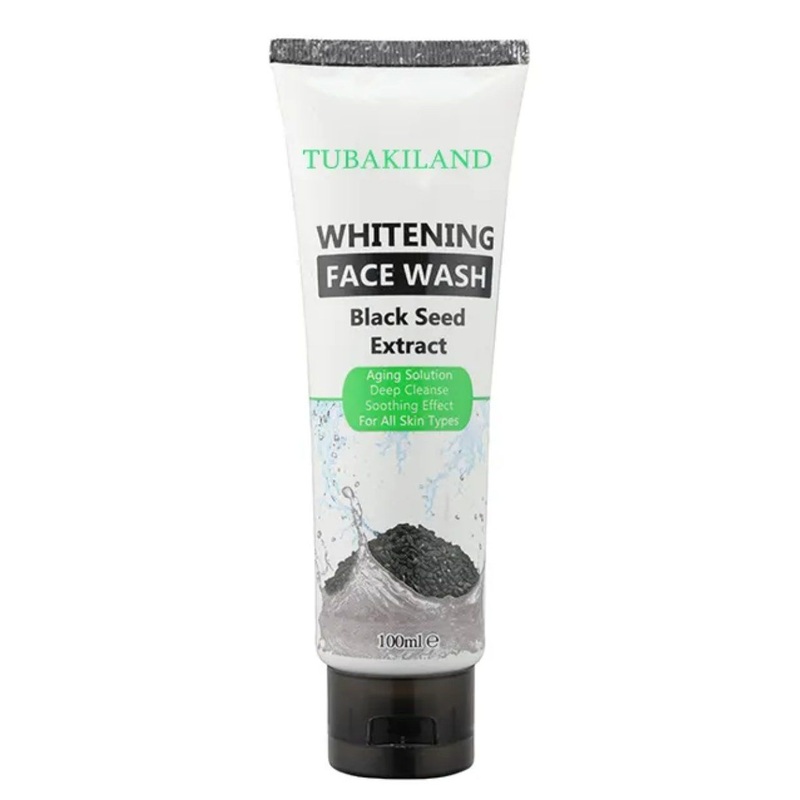 100ml Aging Solution Deep Cleansing Soothing Effect Black Seed Extract Skin Care Face Wash Ceaner Liquid Soap for All Skin Types