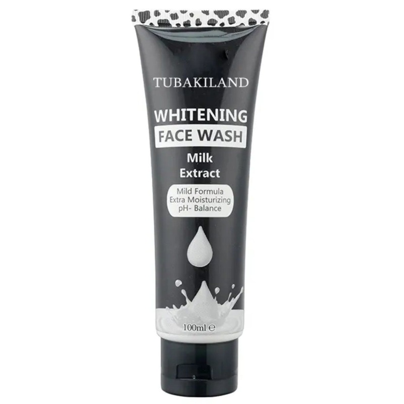 100ml Mild Formula Extra Moisturizing pH-Balance Milk Extract Whitening Face Skin Care Product Wash Cleaner