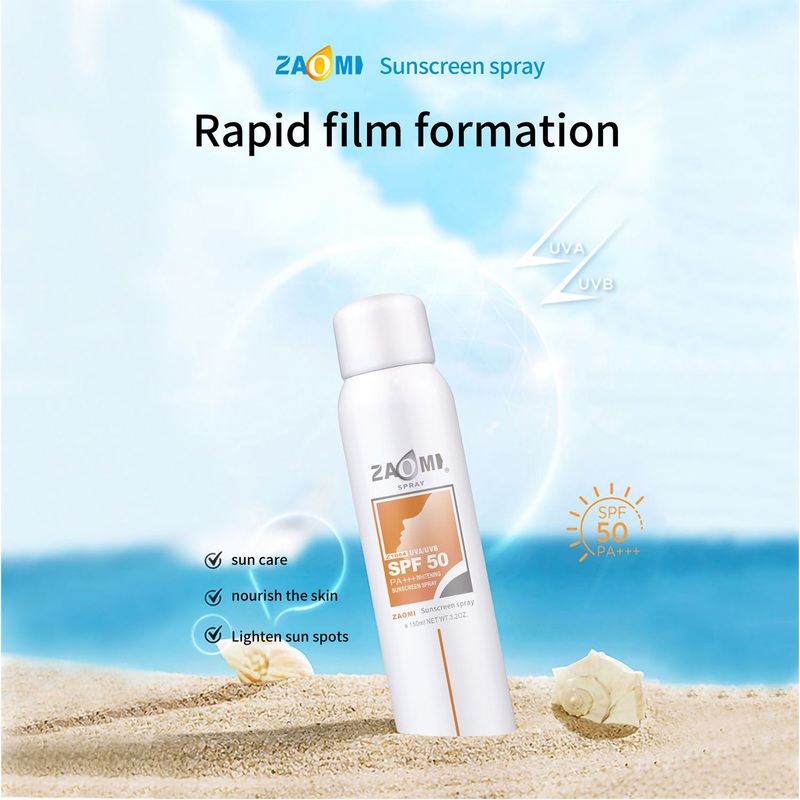 Zaomi Sun Protection Whitening Sunscreen Spray SPF50 PA++ Anti-UV Sunscreen Spray