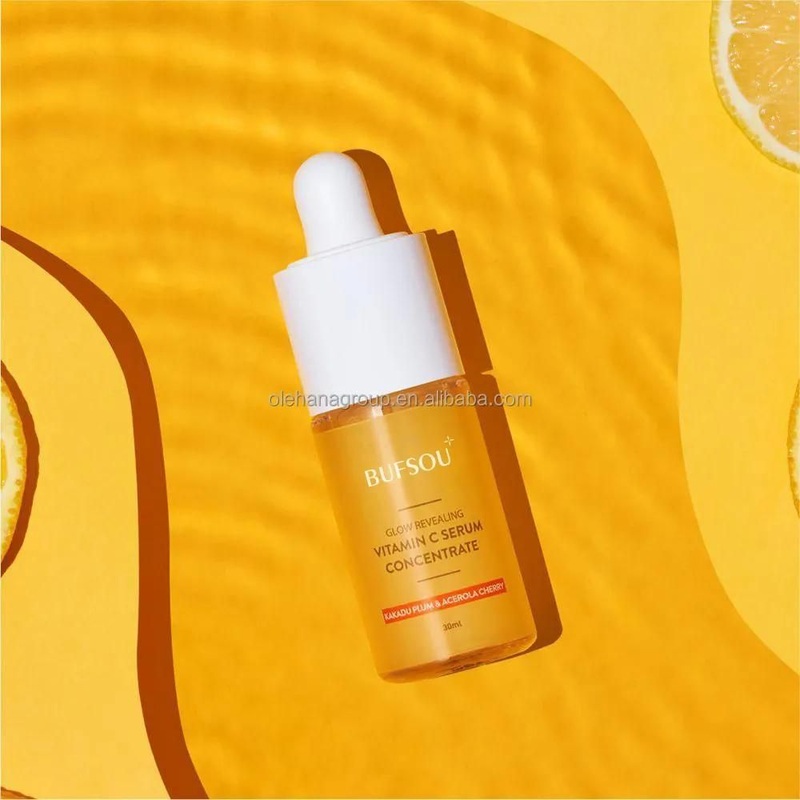 Wholesale Advanced Collagen Boost Anti Aging 5 in 1 Facial Vitamin C Essence 30ml Hyaluronic Acid Niacinamide Skin Serum