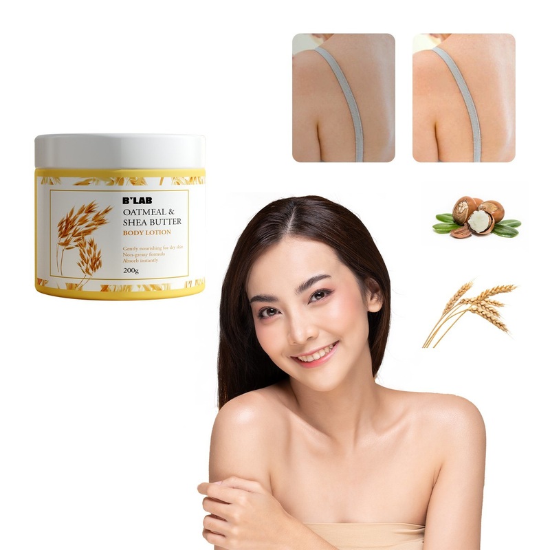Wholesale Factory Private Label Body Care Shea Butter and Oatmeal Body Cream