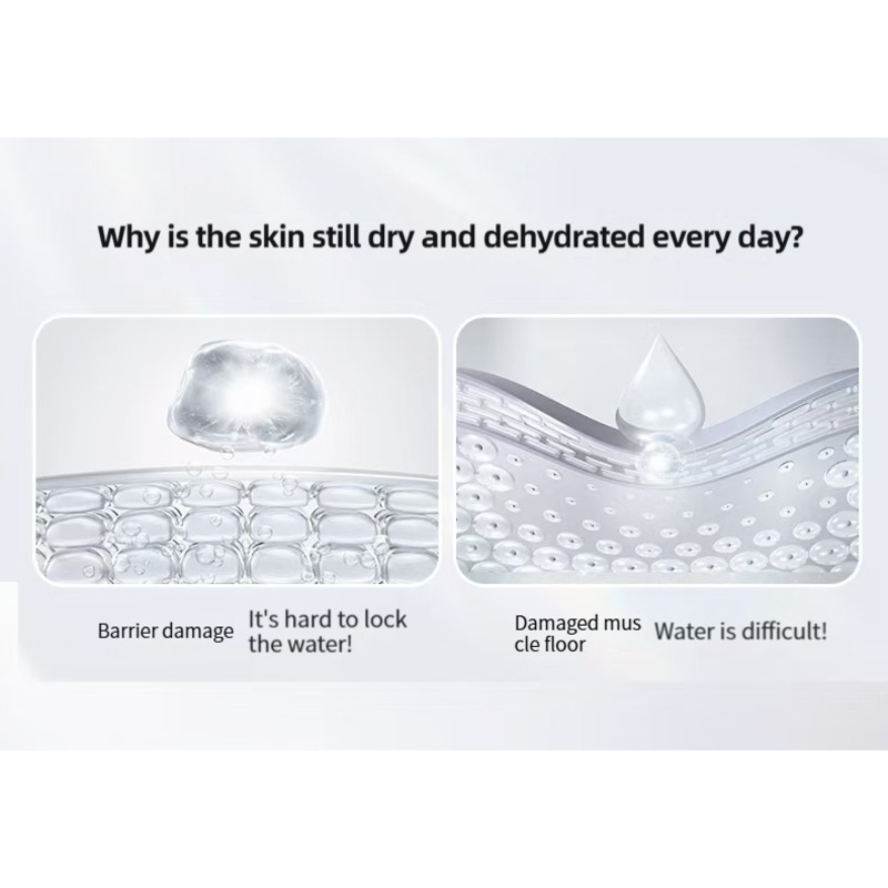 Wholesale Vitamin C Hyaluonic Acid Moisturizer for Removing Dead Skin and Whitening Smoothing New Skin