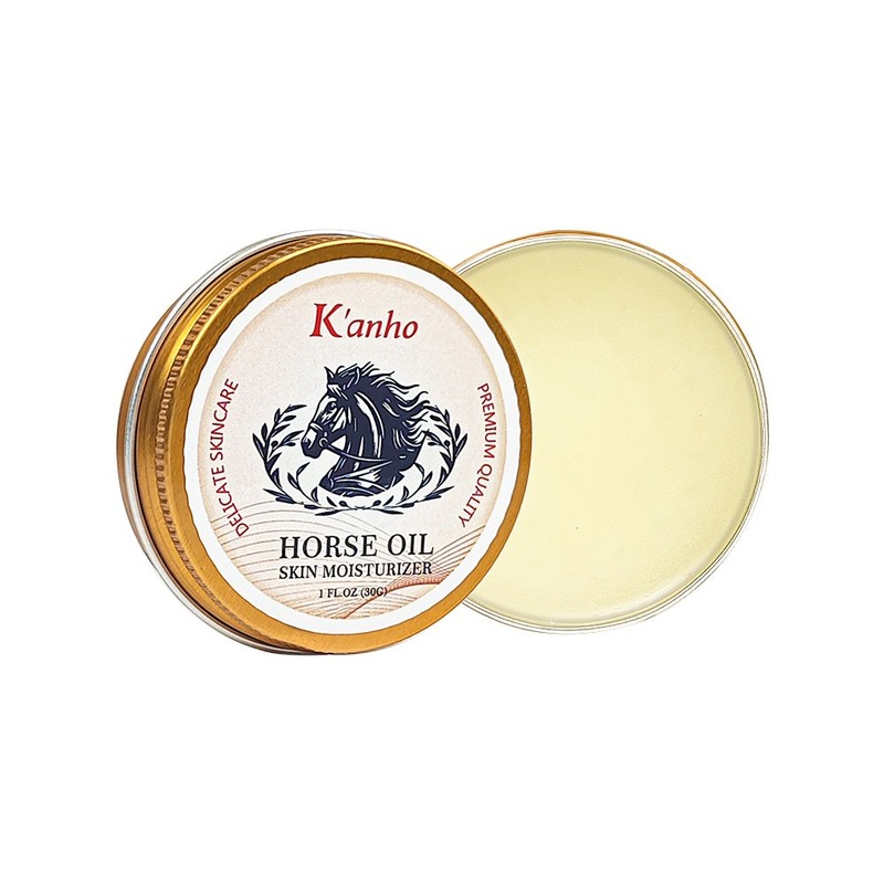 40g Horse Oil Cream for Dry Feet Treatment Foot Care Moisturize &Antioxidant Foot Cream