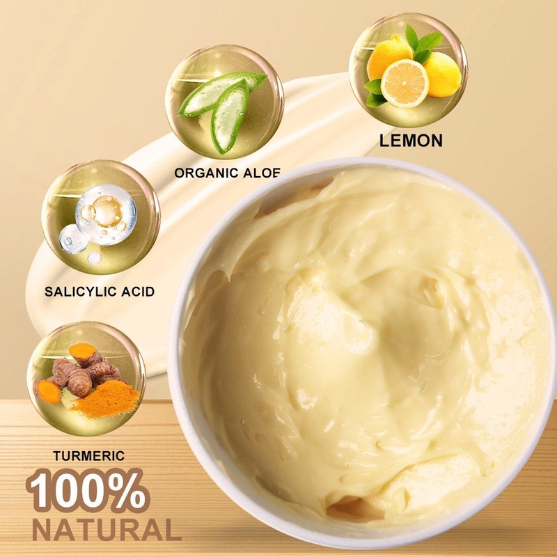 Wholesale Turmeric Lemon Vitamin C Anti Acne Cream 100g Natural Remove Melanin Hydrating Face Cream