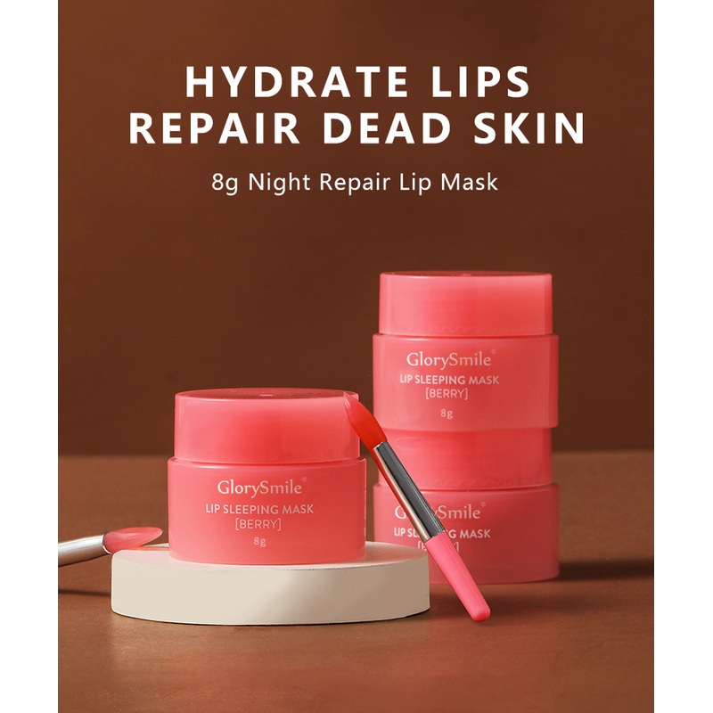 Wholesale Vitamin C Lip Balm 20g Pink Moisturizing Remove Wrinkle Lip Mask