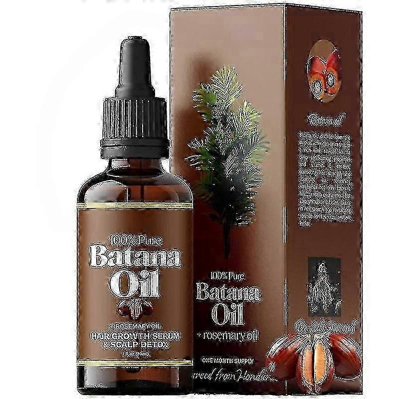 100% Pure Batana & Rosemary Hair Oil  UKs Best for Dry Hair Relief & Health