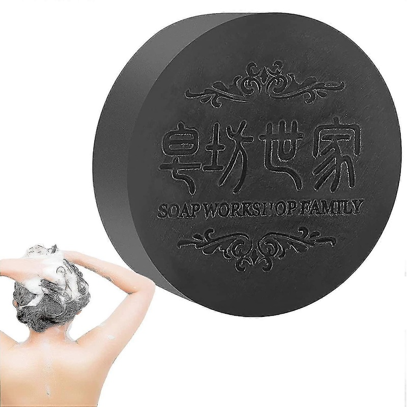 Black & Thick Hair Fallopia Multiflora Shampoo Bar, He Shou Wu Shampoo Soap,  Promotes Hair Growth And Prevents Hair Loss