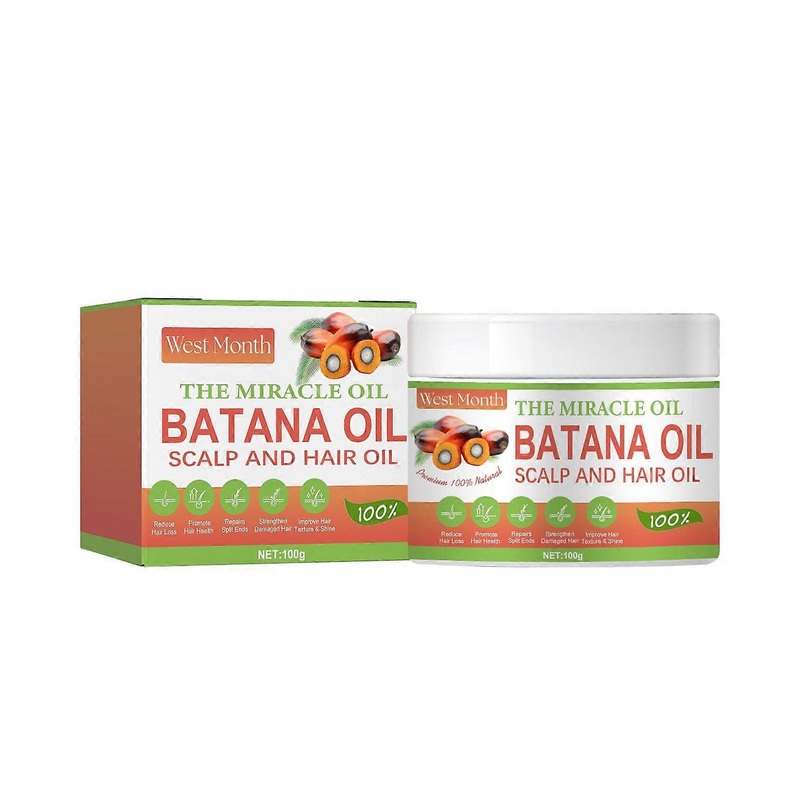 Revitalizing Batana Hair Repair Mask for Deep Nourishment, Moisture, and Frizz Control  Soothes Scalp, Enhances Shine, Thickness & Elasticity for Soft