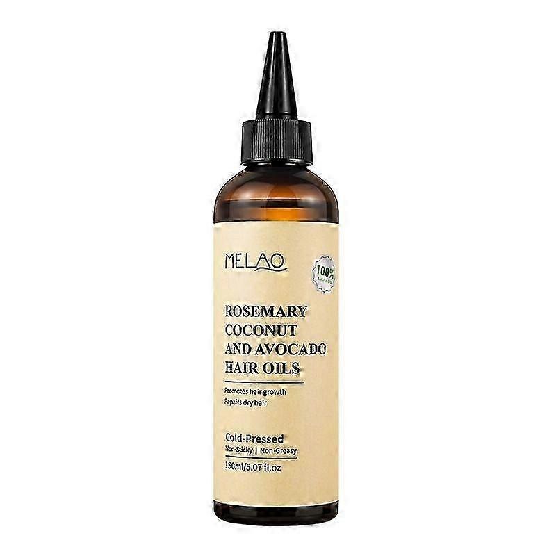 Rosemary Coconut Avocado Hair Oil with Biotin | Natural Hair Growth Treatment | Strengthens & Shines | For All Hair Types | 100ml