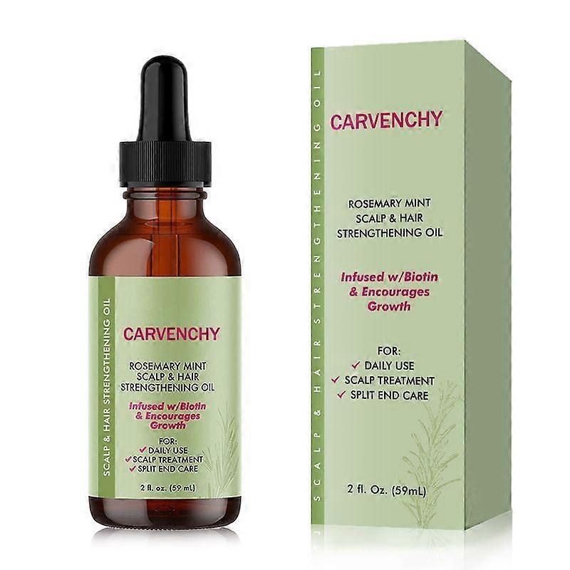 Rosemary Oil for Hair, Rosemary Oil for Hair, Rosemary Oil for Hair and Scalp, Strengthening Oil for Healthy Hair Growth, 59ml