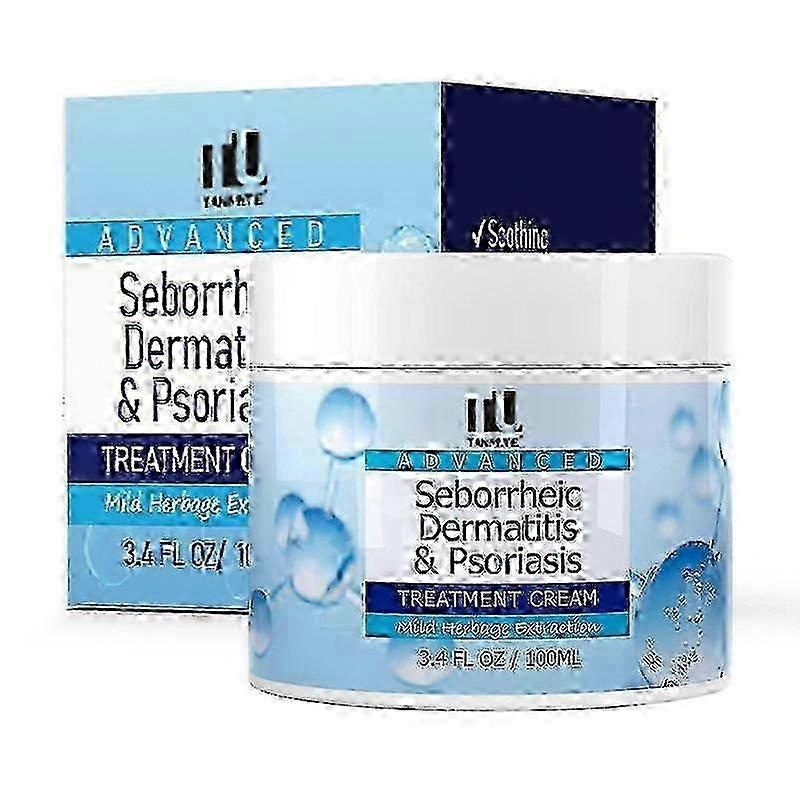 Seborrheic Dermatitis Treatment Cream – Anti-Fungal Shampoo for Scalp Psoriasis & Itch Relief