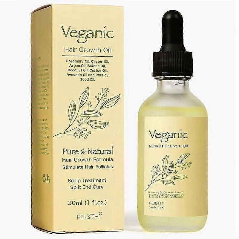 Veganic Rosemary Hair Growth Oil for Dry & Damaged Hair Nourishment & Repair