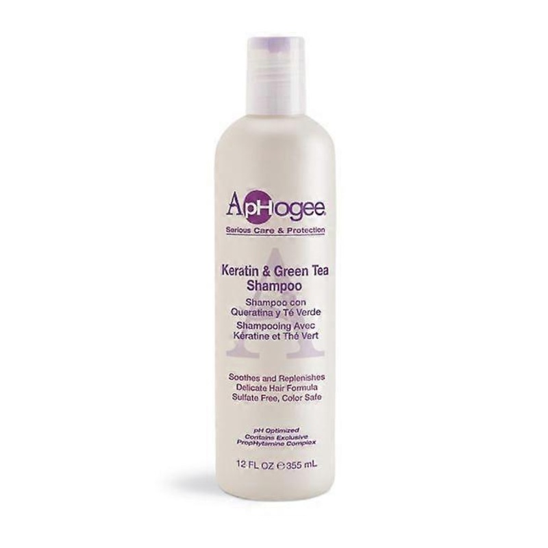 Aphogee Keratin & Green Tea Shampoo 12oz
