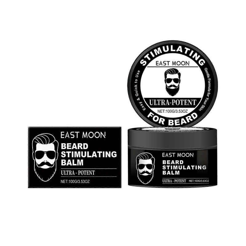 Beard Stimulating Balm Ultra-Potent 100g – Fast Growth Formula with Glycerin, Keratin & Aloe Vera, Moisturizing & Smoothing for Thick Fuller Beard, Ge