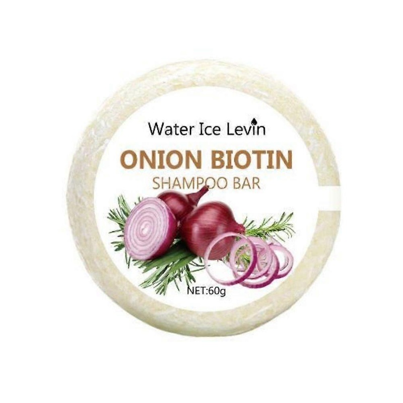 1-3pcs Onion and Biotin Shampoo Bar for All Hair Types Moisturizing Soothing