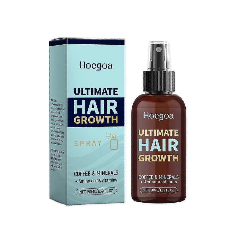 Ultimate Hair Growth Spray for Strengthen Hair & Restore Scalp Health – Natural Hair Serum Spray for Hair Boost For Longer, Thicker, Fuller Hair – Vol