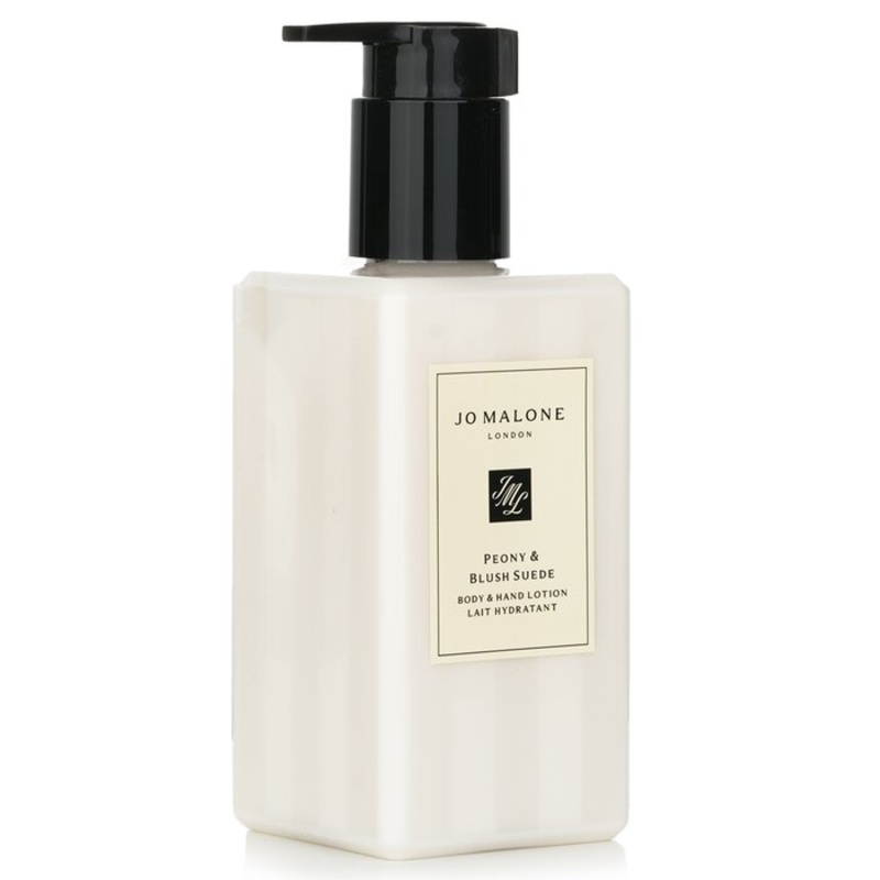 Peony & Blush Suede Body & Hand Lotion (With Pump) Size: 250ml/8.5oz Weight: 0.30KG