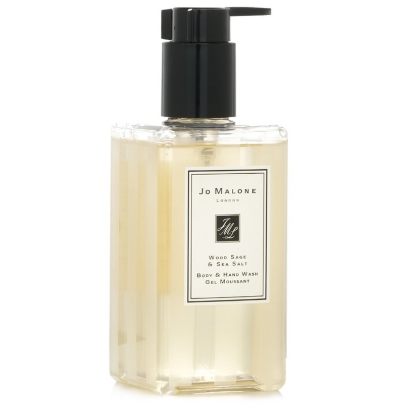 Wood Sage & Sea Salt Body & Hand Wash (With Pump) Size: 250ml/8.5oz Weight: 0.32KG