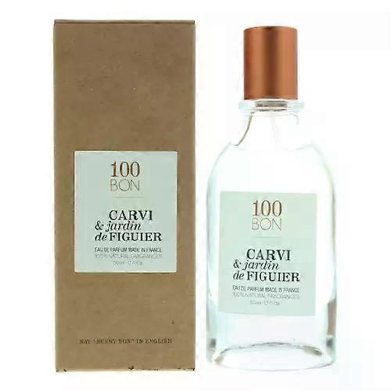 100Bon Carvi & Jardin De Figuier Eau de Parfum Spray 50ml Natural Ingredients