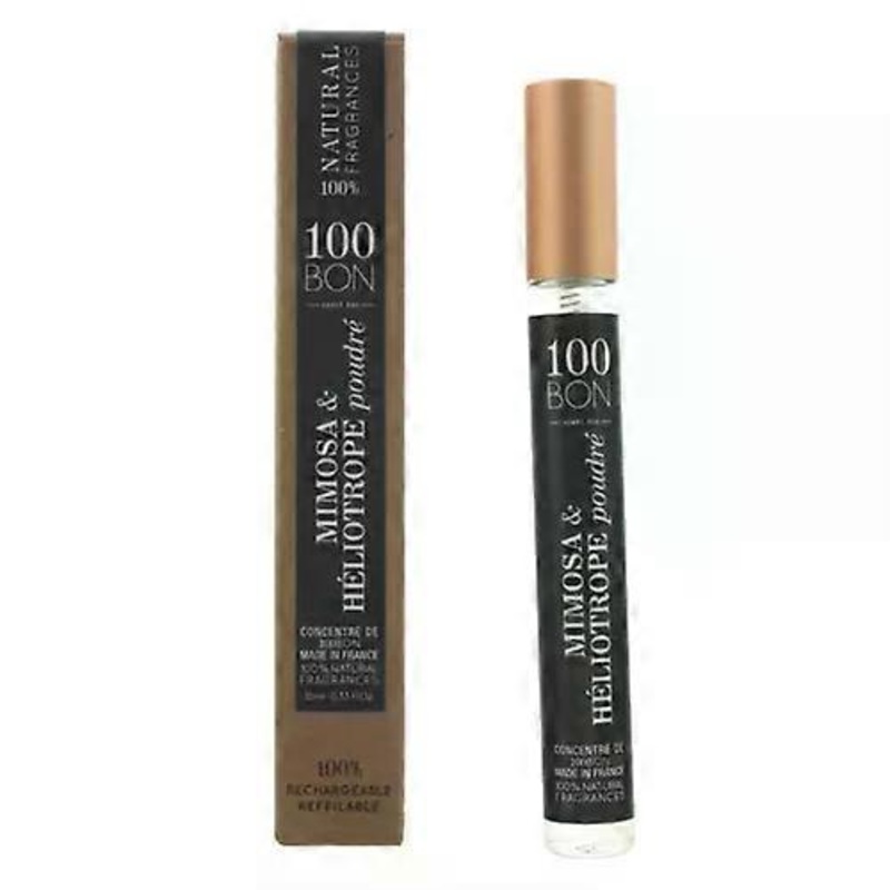 100Bon Mimosa & Heliotrope Poudre Concentre Eau de Parfum Spray 10ml Refillable
