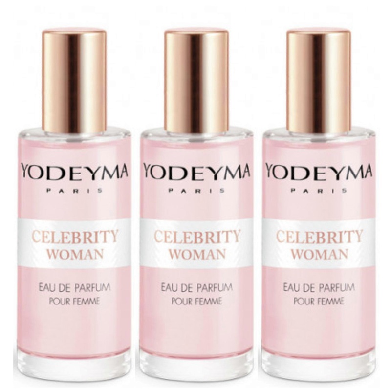 Yodeyma Celebrity Woman Eau de Parfum for Women 15ml x3pcs
