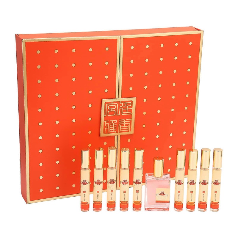 10 Pcs Perfumes Womens, 10 Different Fragrances Perfumes with Red Box , Gift Set for Girl, Man, Party