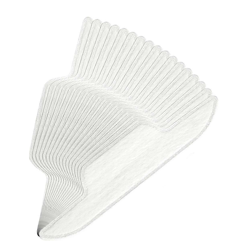 100 Pcs Hat Sweat Liner Golf Absorbent Sweat Pad Odor Soft Hat Sweat Protector Disposable Hard Hat