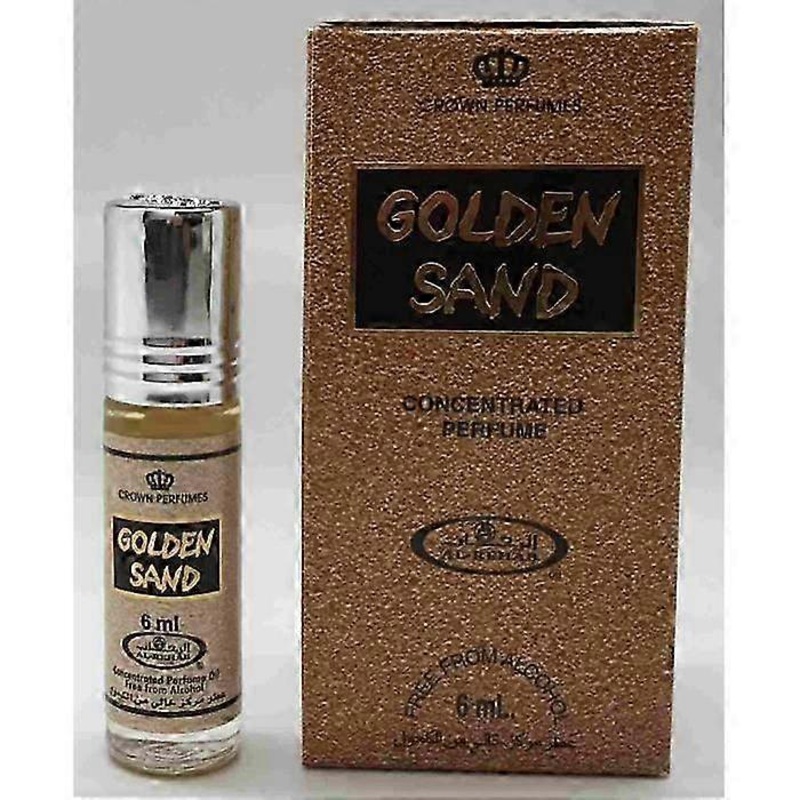 100 percent  Oil Musk Perfume Al Rehab Golden Sand