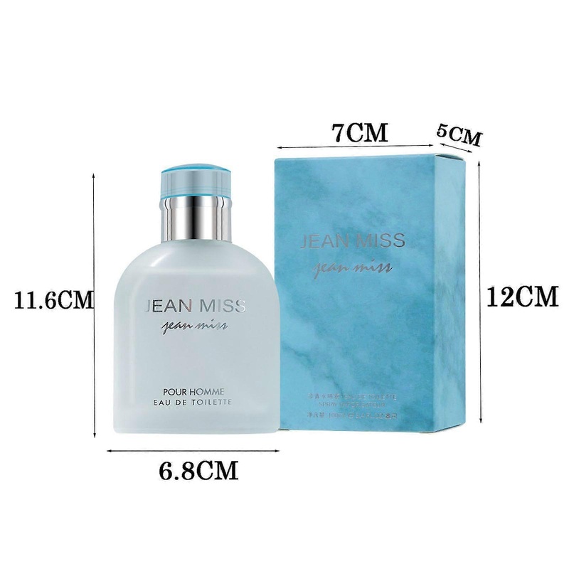 100ml Light Blue Men’s Perfume: Long-lasting fragrance, Vietnamese cologne.
