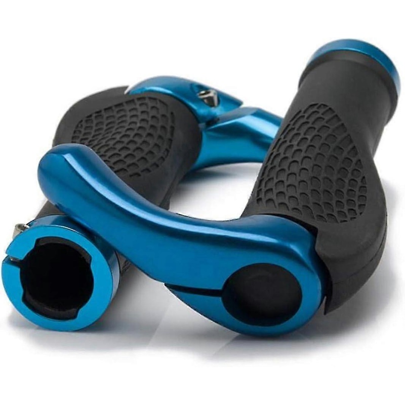(22mm) Guidon de vlo avec embouts en caoutchouc antidrapants pour vlos pliants VTT BMX Descente