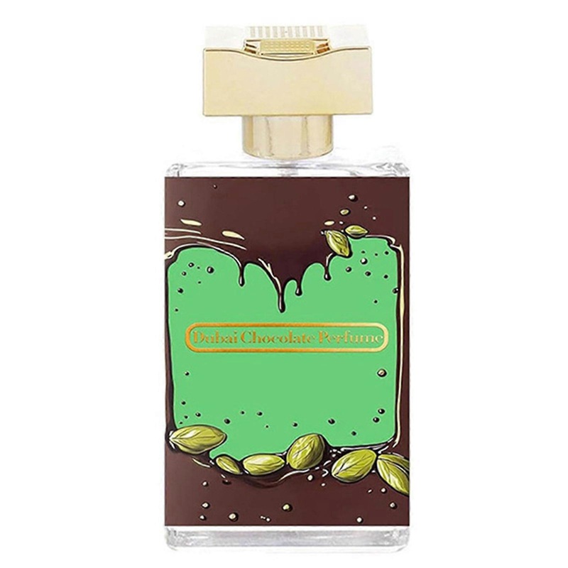 100ml Dubai Chocolate Perfume Pistachio Kunafa Fragrance EDP  Unisex Sweet Gourmand Perfume with Chocolate,