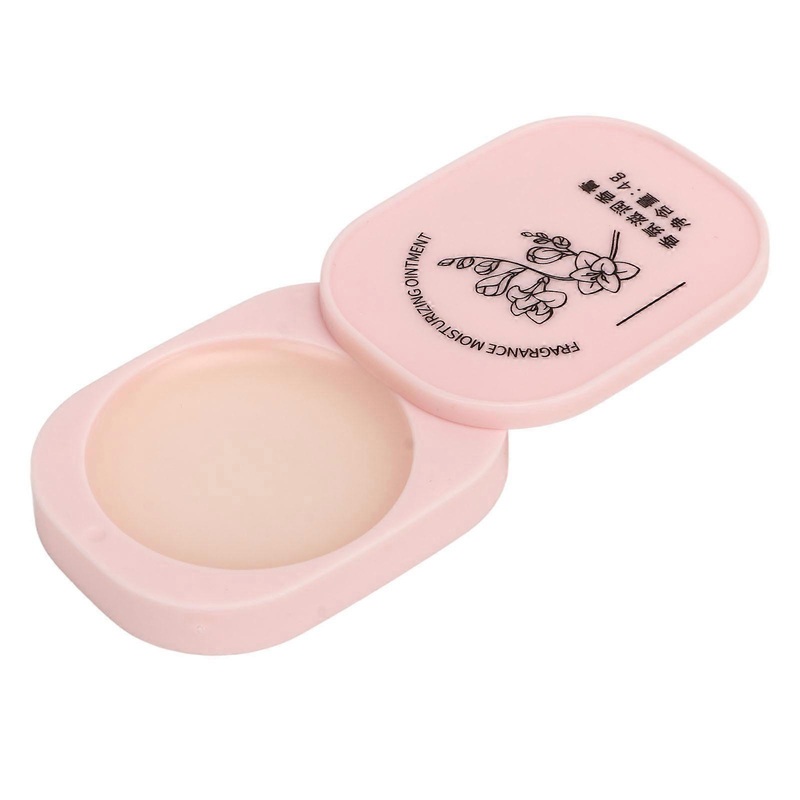 0.14oz Solid Perfume Cream Moisturizing Pocket Size Deodorization Light Flower Scent Solid Perfume Freesia