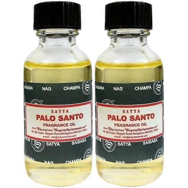 (2-Pack) Satya Palo Santo Fragrance Oil 30 Ml